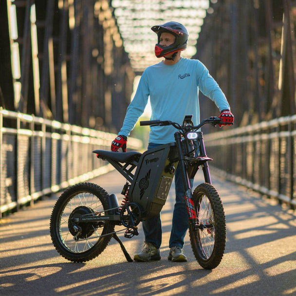 Freego X2 Pro All-Terrain Dirt eBike - Riding 5 Electric Bike