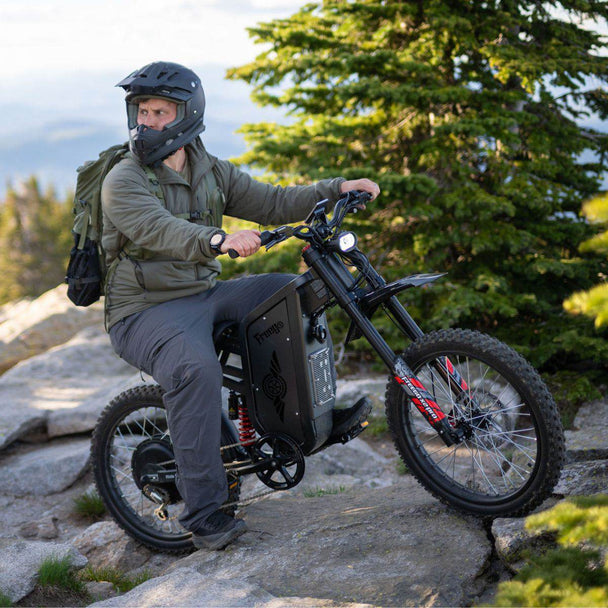 Freego X2 Pro All-Terrain Dirt eBike - Riding 5 Electric Bike