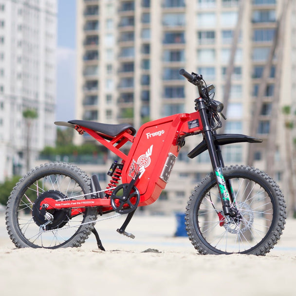 Freego X2 Pro All-Terrain Dirt eBike - Riding 5 Electric Bike