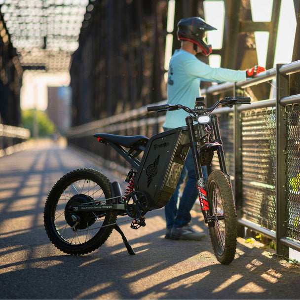 Freego X2 Pro All-Terrain Dirt eBike - Riding 5 Electric Bike