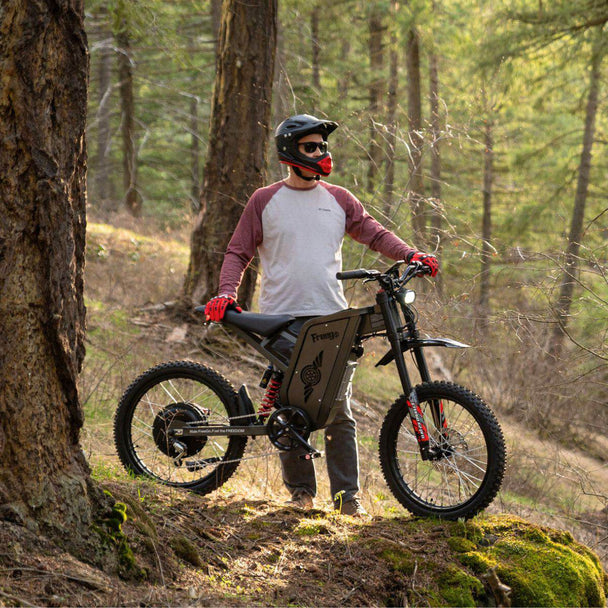 Freego X2 Pro All-Terrain Dirt eBike - Riding 5 Electric Bike