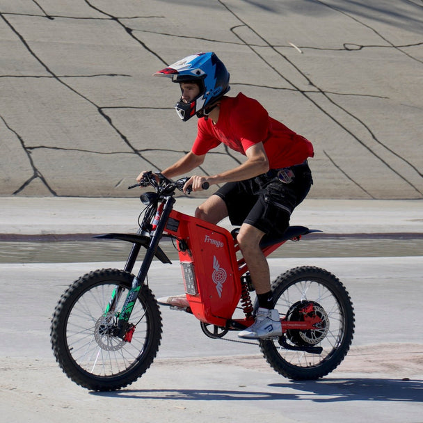 Freego X2 Pro All-Terrain Dirt eBike - Riding 5 Electric Bike