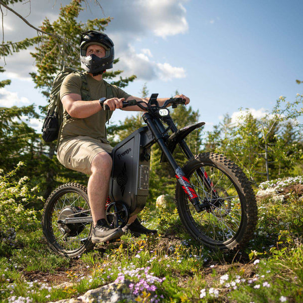 Freego X2 Pro All-Terrain Dirt eBike - Riding 5 Electric Bike