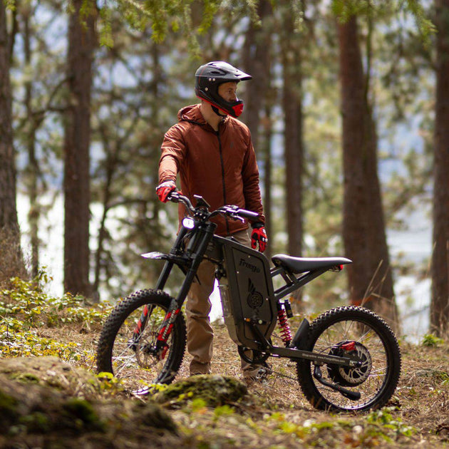 Freego X2 Pro All-Terrain Dirt eBike - Riding 5 Electric Bike