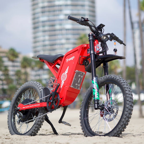 Freego X2 Pro All-Terrain Dirt eBike - Riding 5 Electric Bike