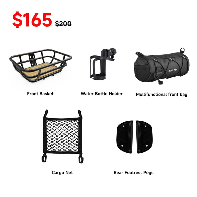 Front Basket Kit - Riding 5 Electric Bike