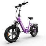 Kingbull Literider 2.0 | All Terrain Folding Electric Fat Bike - Riding 5 Electric Bike