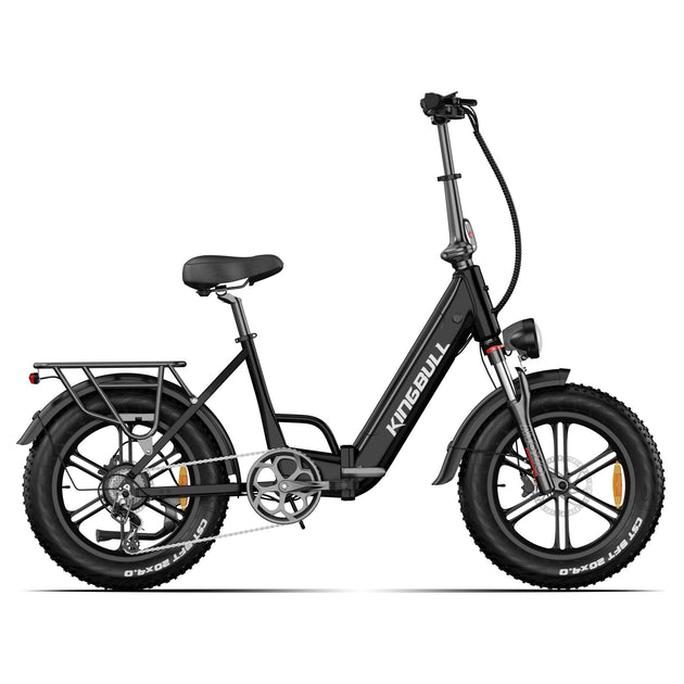 Kingbull Literider 2.0 | All Terrain Folding Electric Fat Bike - Riding 5 Electric Bike