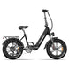Kingbull Literider 2.0 | All Terrain Folding Electric Fat Bike - Riding 5 Electric Bike