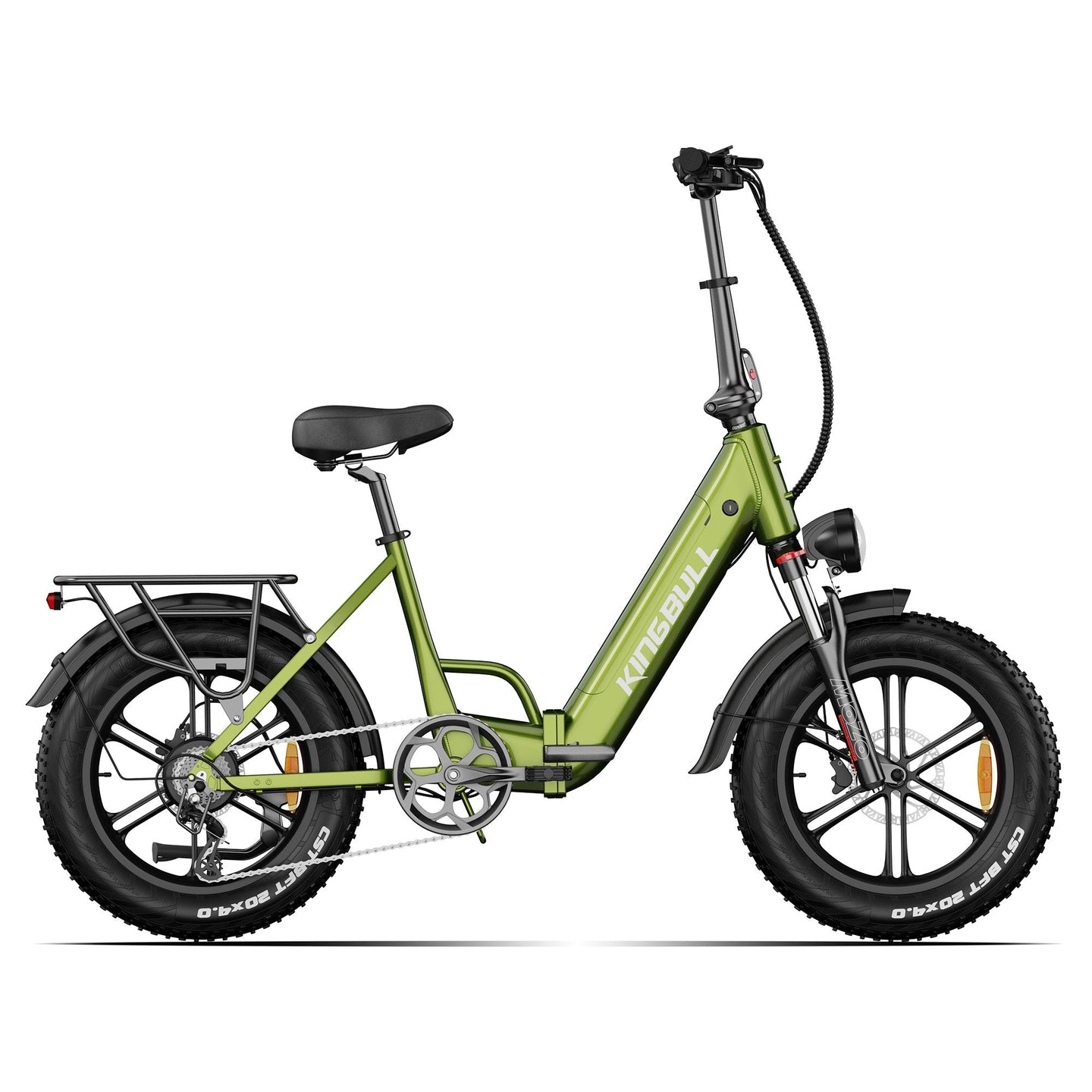 Kingbull Literider 2.0 | All Terrain Folding Electric Fat Bike - Riding 5 Electric Bike