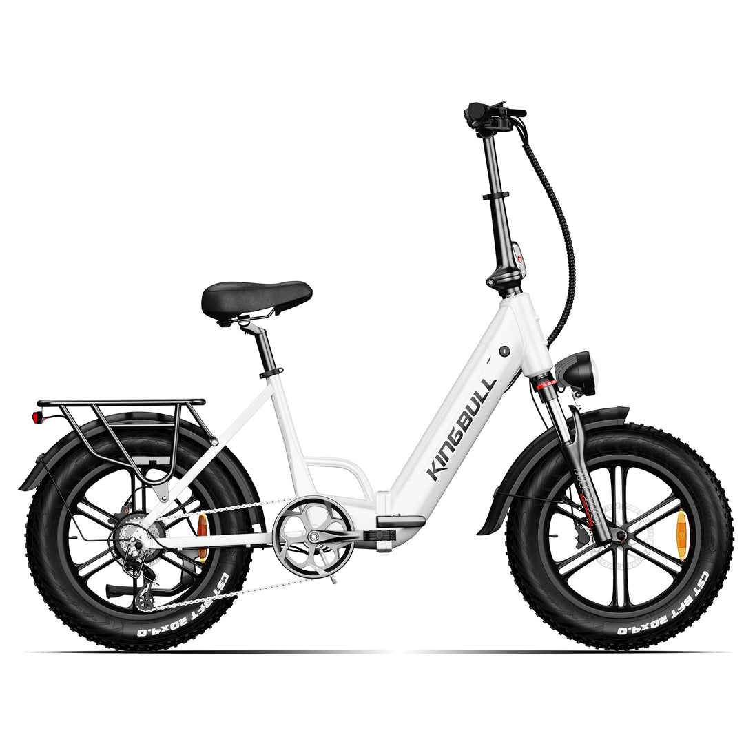 Kingbull Literider 2.0 | All Terrain Folding Electric Fat Bike - Riding 5 Electric Bike