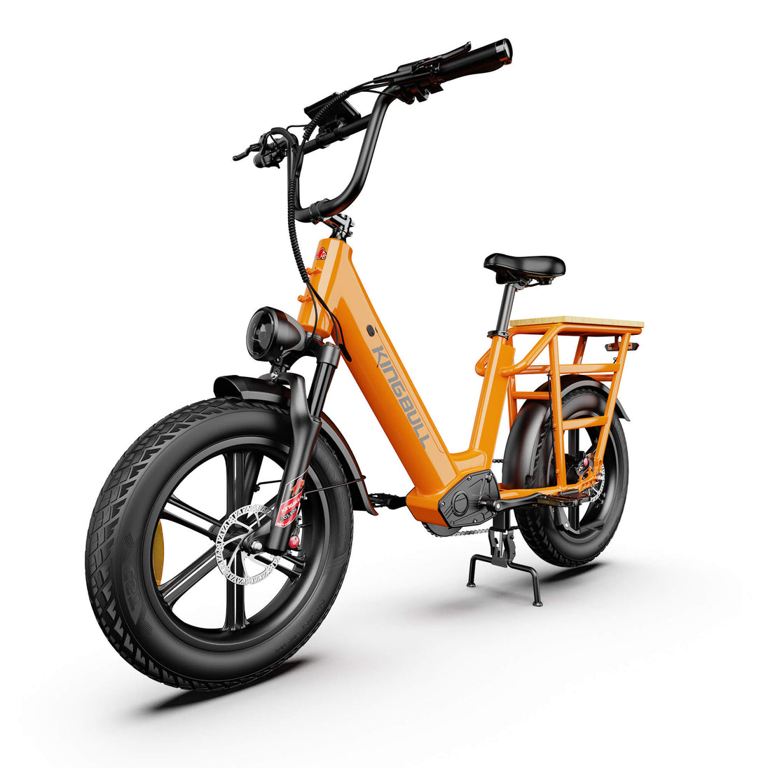 Kingbull Voyager 2.0 | Fat Tire Electric Cargo Bike - Riding 5 Electric Bike