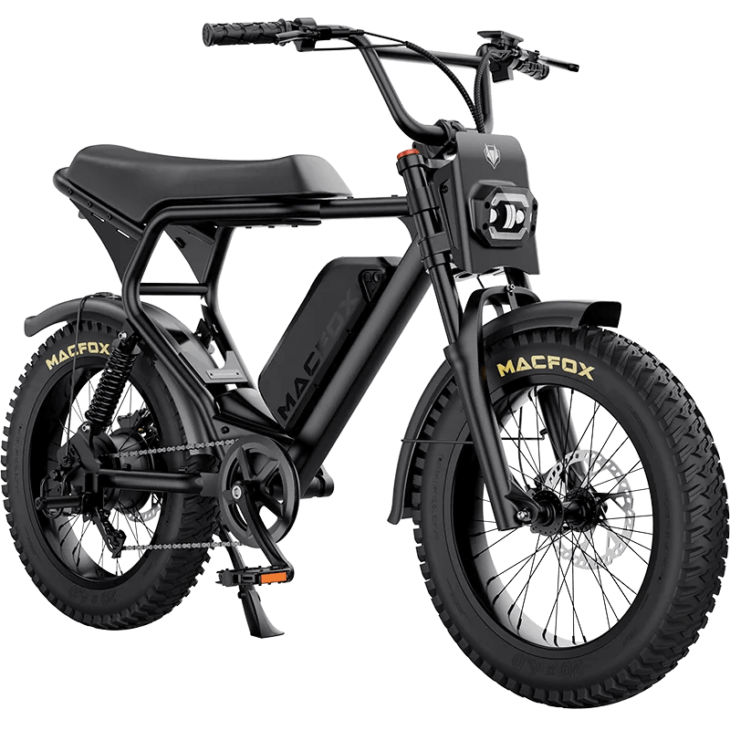 Macfox X2 Electric Mountain Bike - Riding 5 Electric Bike