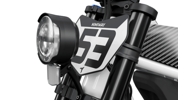 Number Plate - Riding 5 Electric Bike