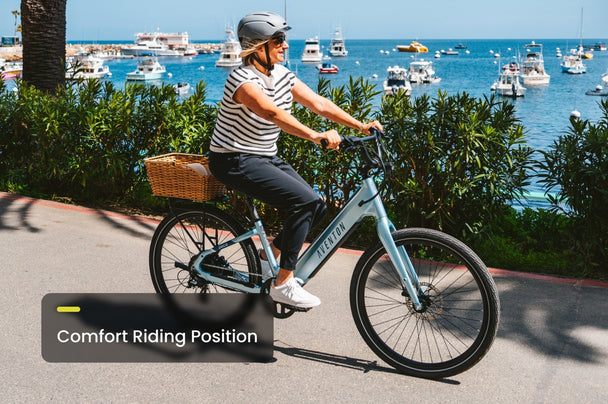 Pace 4 Step - Through Ebike - Riding 5 Electric Bike
