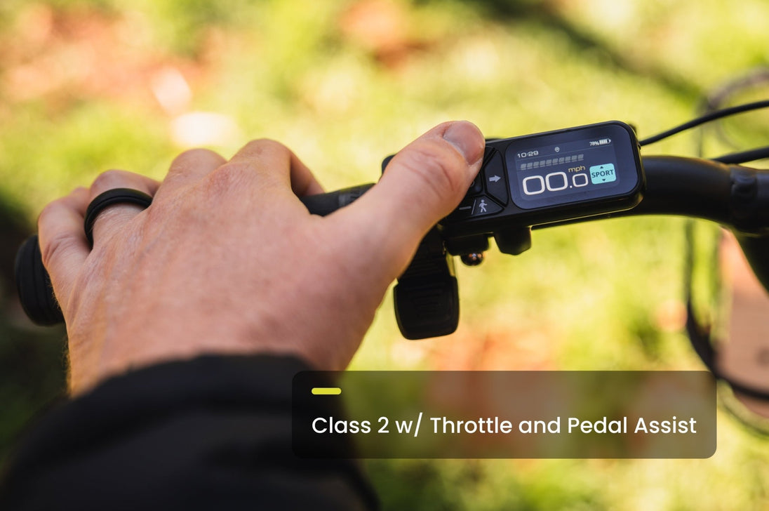 Pace 4 Step - Through Ebike - Riding 5 Electric Bike