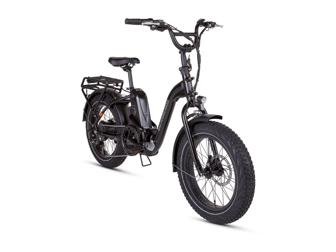 RadExpand™ 5 Electric Folding Bike - Riding 5 Electric Bike