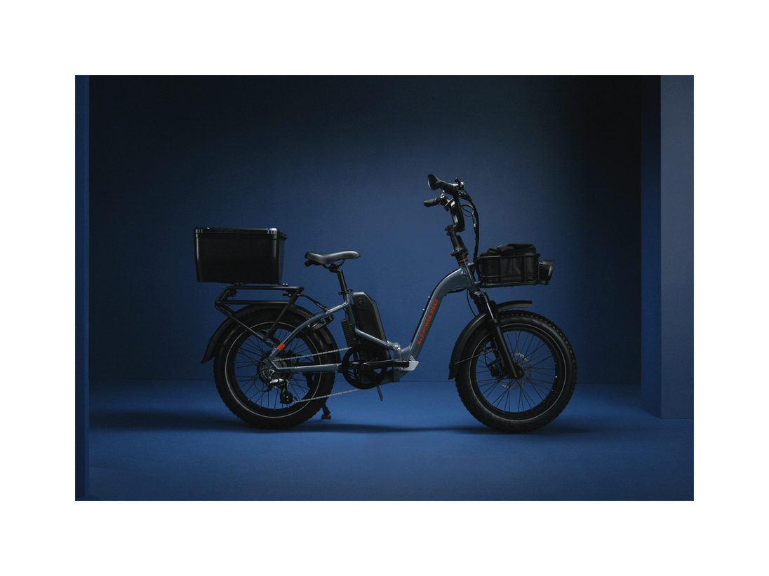 RadExpand™ 5 Plus Electric Folding Bike - Riding 5 Electric Bike