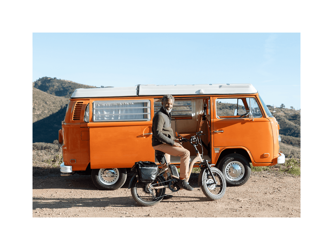 RadExpand™ 5 Plus Electric Folding Bike - Riding 5 Electric Bike