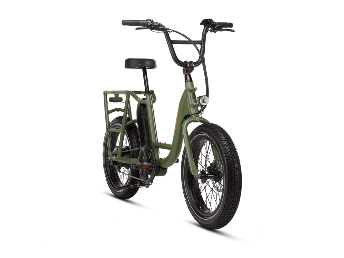 RadRunner™ Electric Cargo Utility Bike - Riding 5 Electric Bike