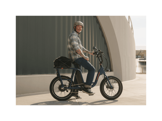 RadRunner™ Electric Cargo Utility Bike - Riding 5 Electric Bike