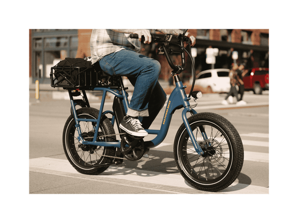 RadRunner™ Electric Cargo Utility Bike - Riding 5 Electric Bike
