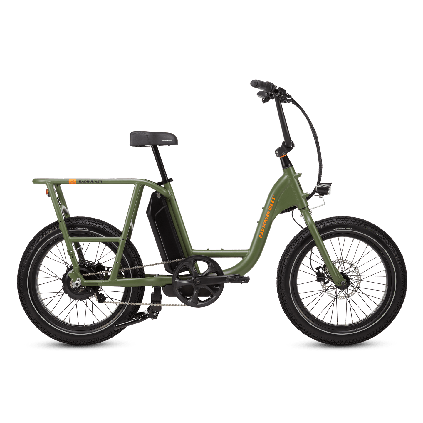 RadRunner™ Electric Cargo Utility Bike - Riding 5 Electric Bike