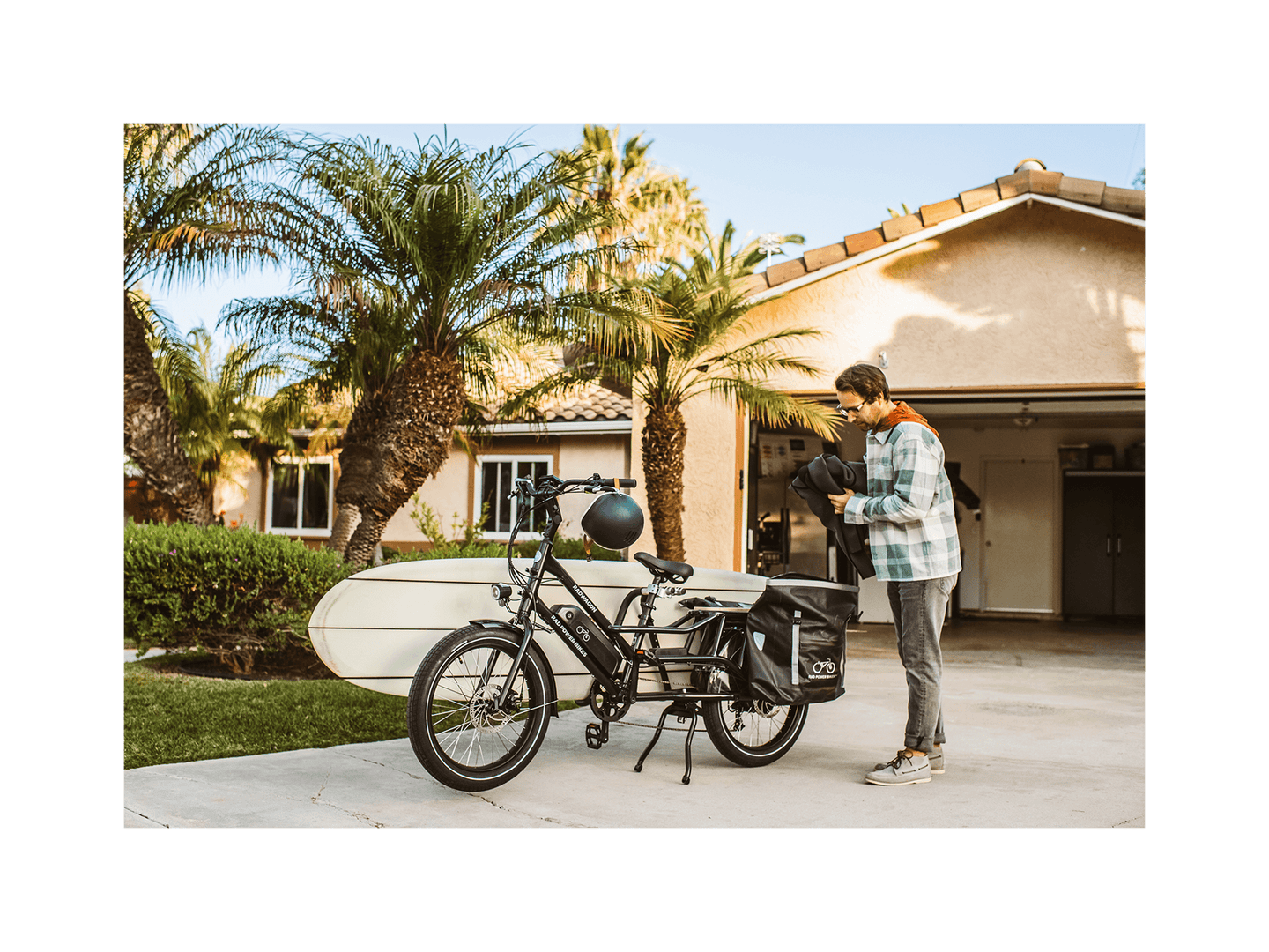 RadWagon™ 4 Electric Cargo Bike - Riding 5 Electric Bike