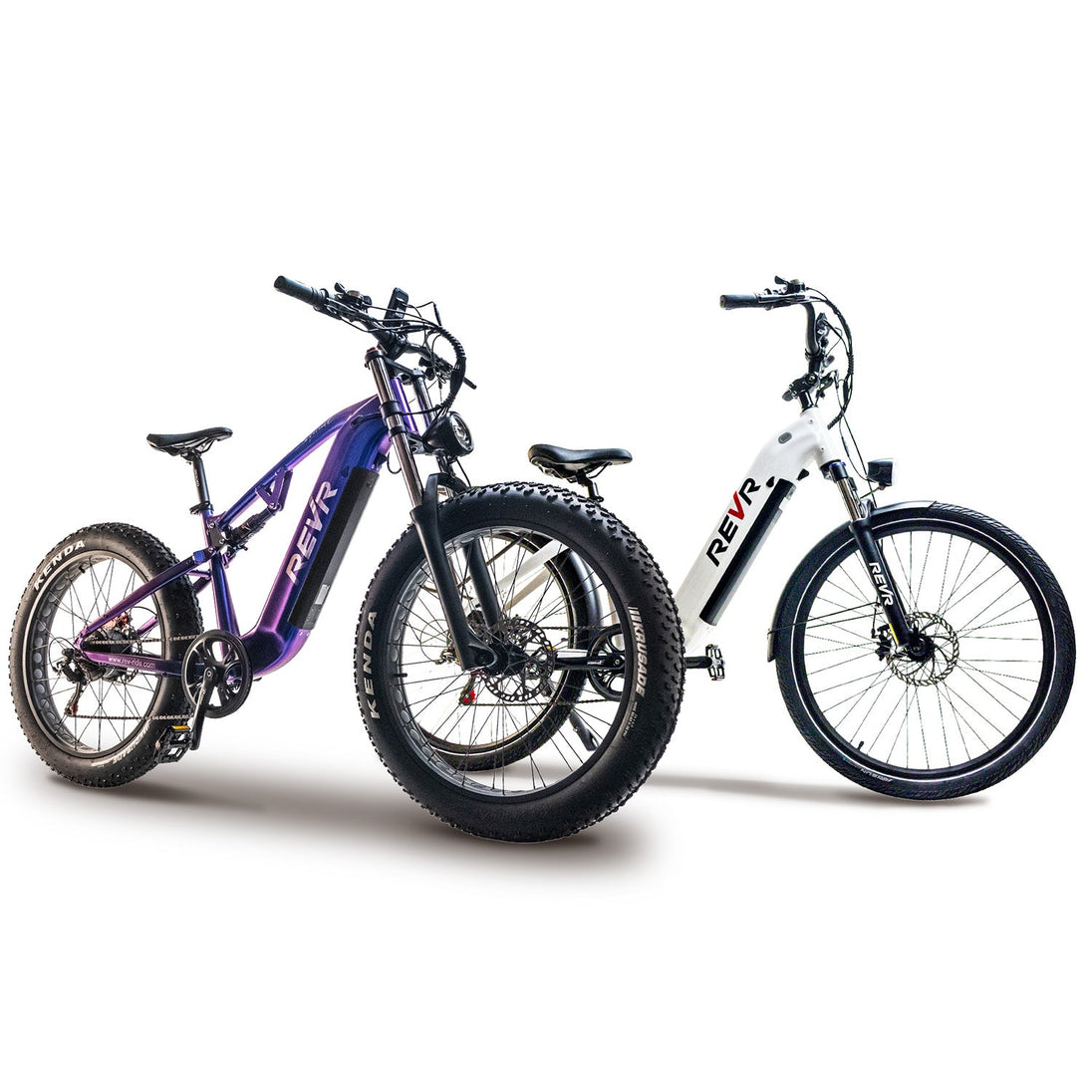 REVR All - terrain Electric Bike TA9 / REVR City Electric Bike CM5 For Adults - Riding 5 Electric Bike