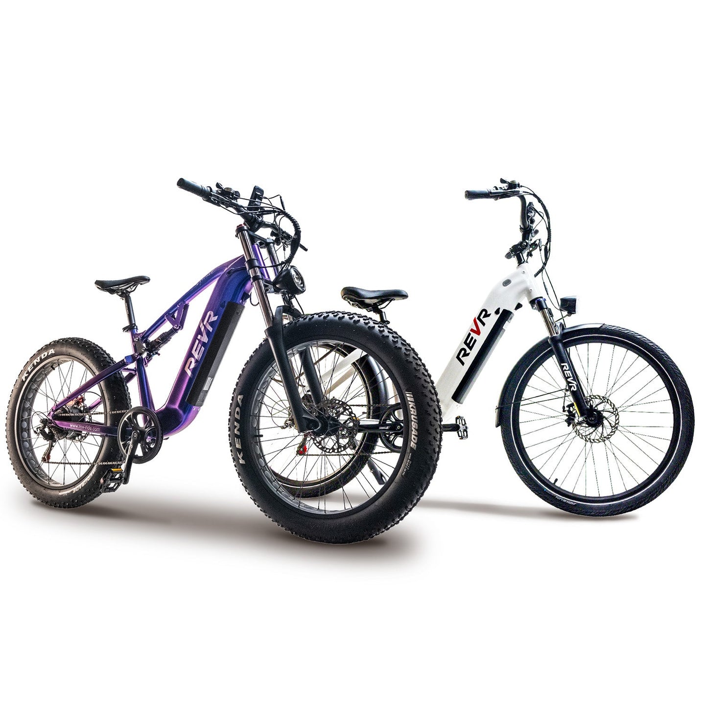 REVR All - terrain Electric Bike TA9 / REVR City Electric Bike CM5 For Adults - Riding 5 Electric Bike