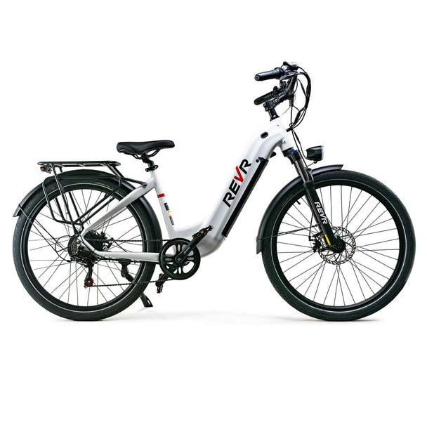 REVR City Electric Bike CM5 For Adults - Riding 5 Electric Bike