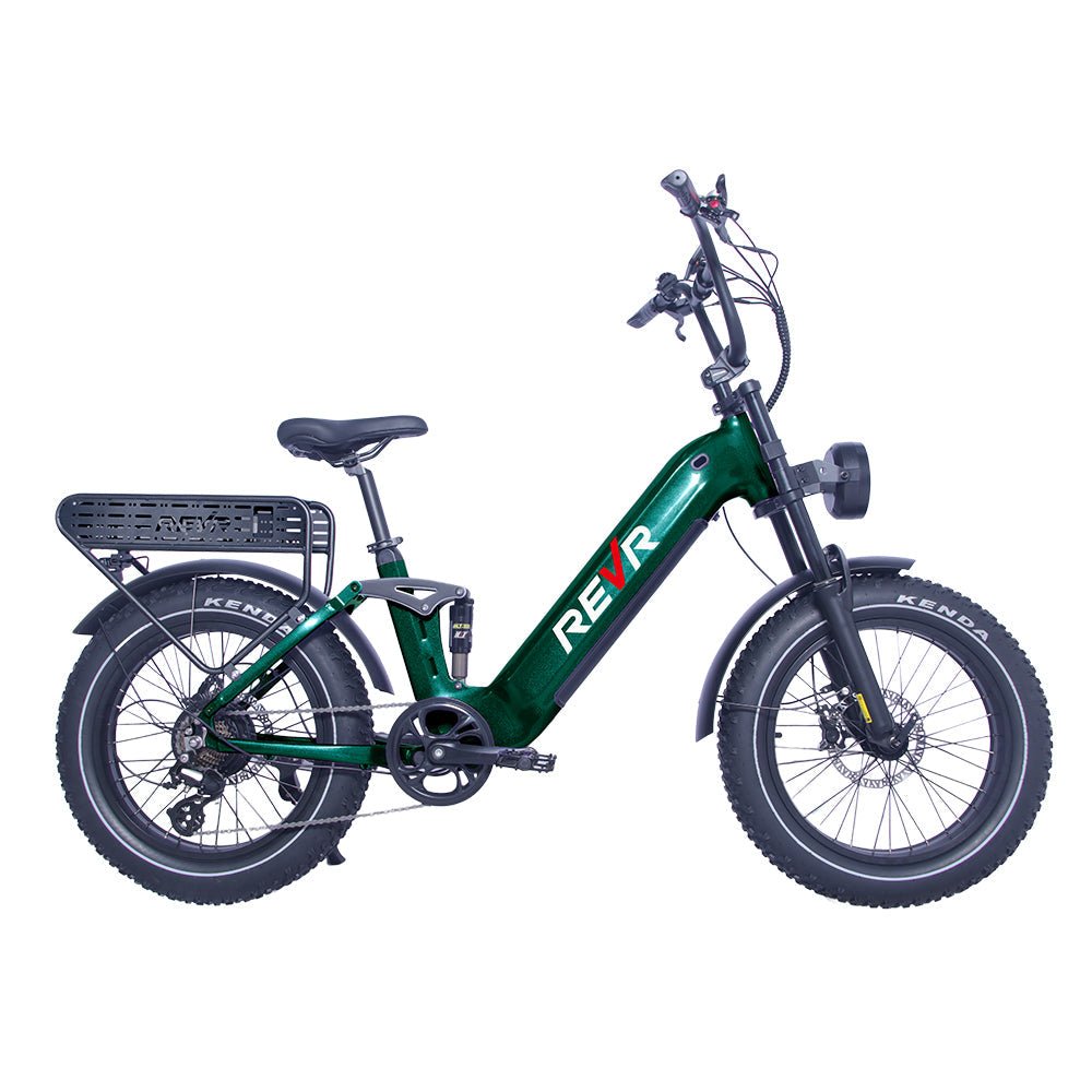 REVR City Electric Bike CM7s For Adults - Riding 5 Electric Bike