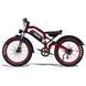 REVR TA7e Off - Road Electric Bike for Adults Black + Red - Riding 5 Electric Bike