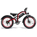 REVR TA7e Off - Road Electric Bike for Adults Black + Red - Riding 5 Electric Bike