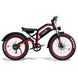 REVR TA7e Off - Road Electric Bike for Adults Black + Red - Riding 5 Electric Bike