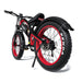 REVR TA7e Off - Road Electric Bike for Adults Black + Red - Riding 5 Electric Bike