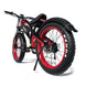REVR TA7e Off - Road Electric Bike for Adults Black + Red - Riding 5 Electric Bike