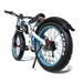 REVR TA7e Off - Road Electric Bike for Adults White + Blue - Riding 5 Electric Bike