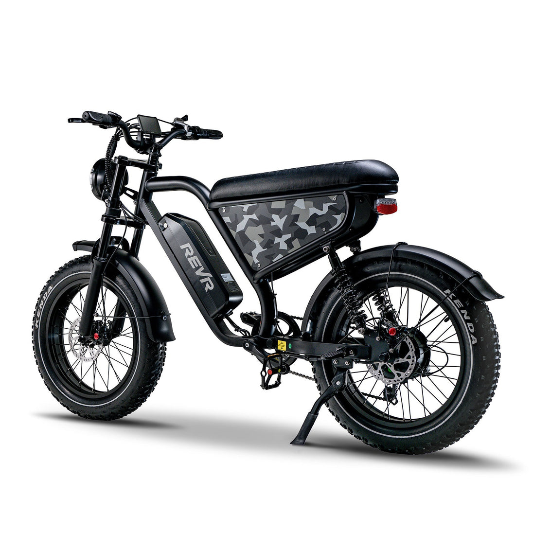 REVR V5 Pro Off - Road Electric Bike for Adults Black - Riding 5 Electric Bike