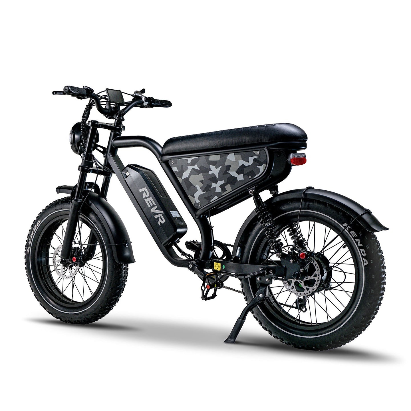 REVR V5 Pro Off - Road Electric Bike for Adults Black - Riding 5 Electric Bike