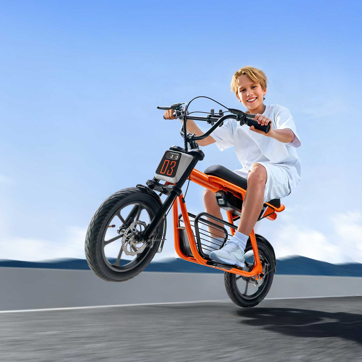 kids electric bicycles Rictor EB16 Kids Moto Electric Bike