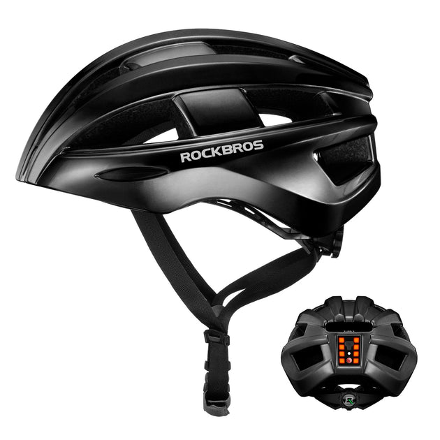 ROCKBROS Bicycle Helmet MTB Road Cycling Rear Light s Integrally-molded EPS+PC Ultralight - Riding 5 Electric Bike