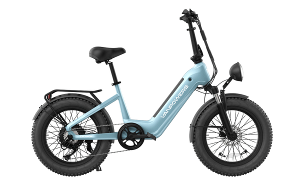 vanpowers Cycanon Fat Tire E - Bike - Riding 5 Electric Bike