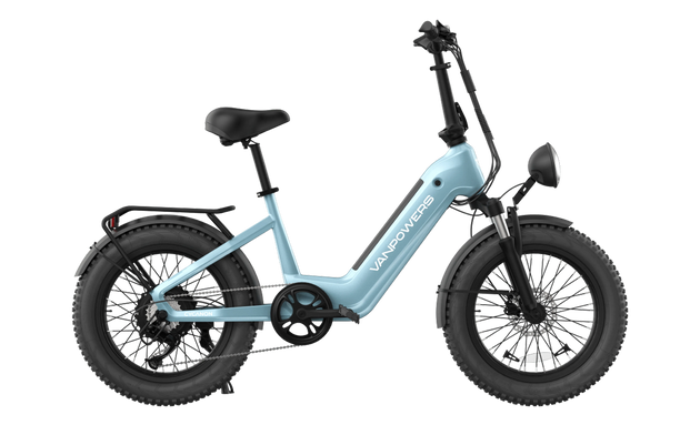 vanpowers Cycanon Fat Tire E - Bike - Riding 5 Electric Bike