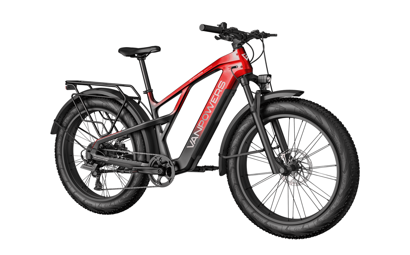 vanpowers GrandTeton - Pro - Riding 5 Electric Bike