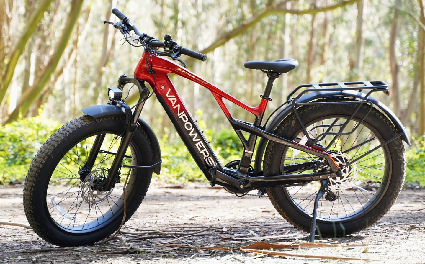 vanpowers GrandTeton - Pro - Riding 5 Electric Bike