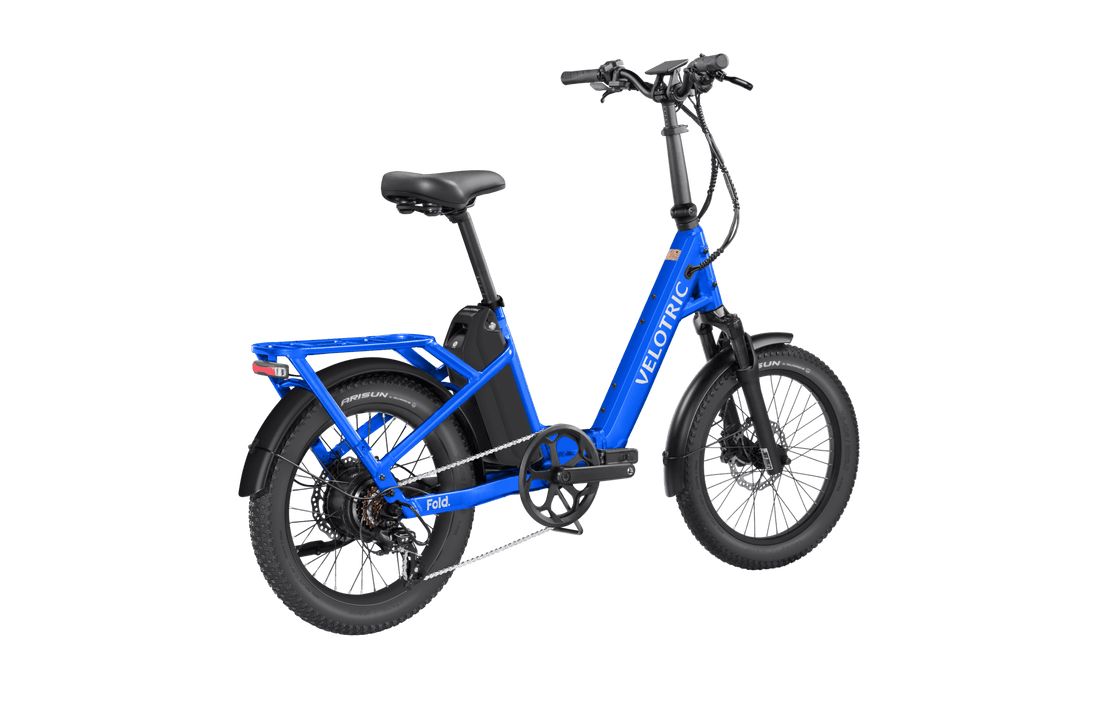 Velotric Fold 1 Plus Ebike - Riding 5 Electric Bike