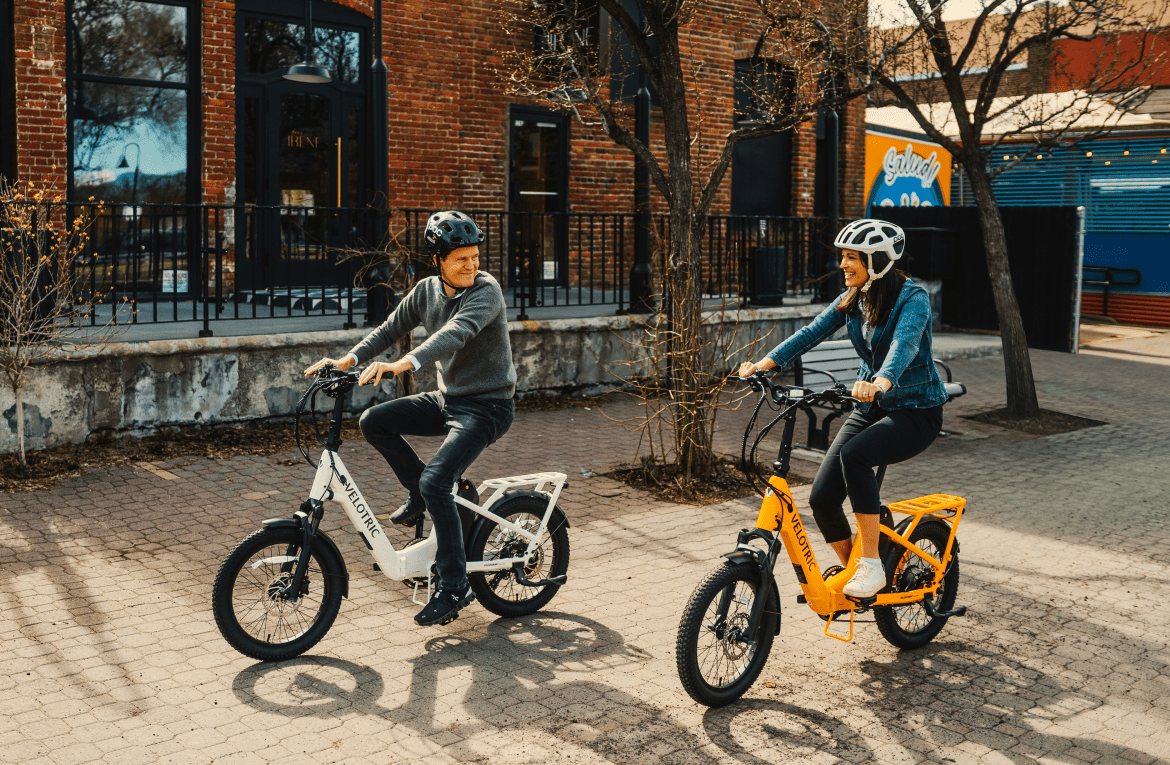 Velotric Fold 1 Plus Ebike - Riding 5 Electric Bike