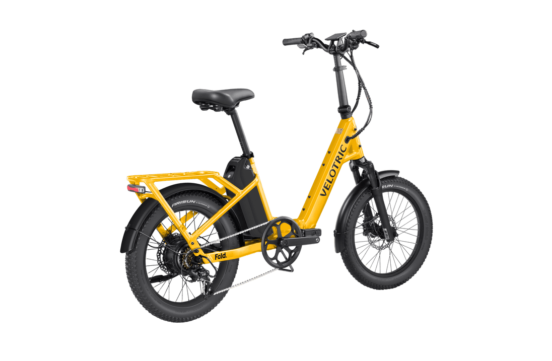 Velotric Fold 1 Plus Ebike - Riding 5 Electric Bike