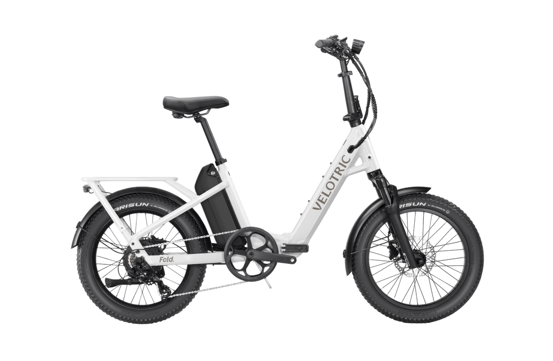 Velotric Fold 1 Plus Ebike - Riding 5 Electric Bike
